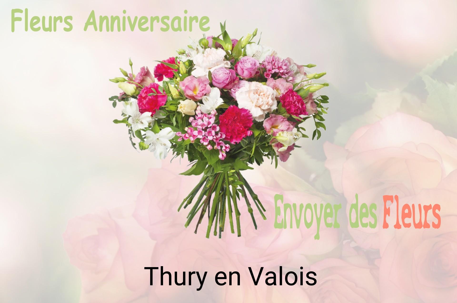 Bouquet de fleurs d’anniversaire livré à Thury-en-Valois