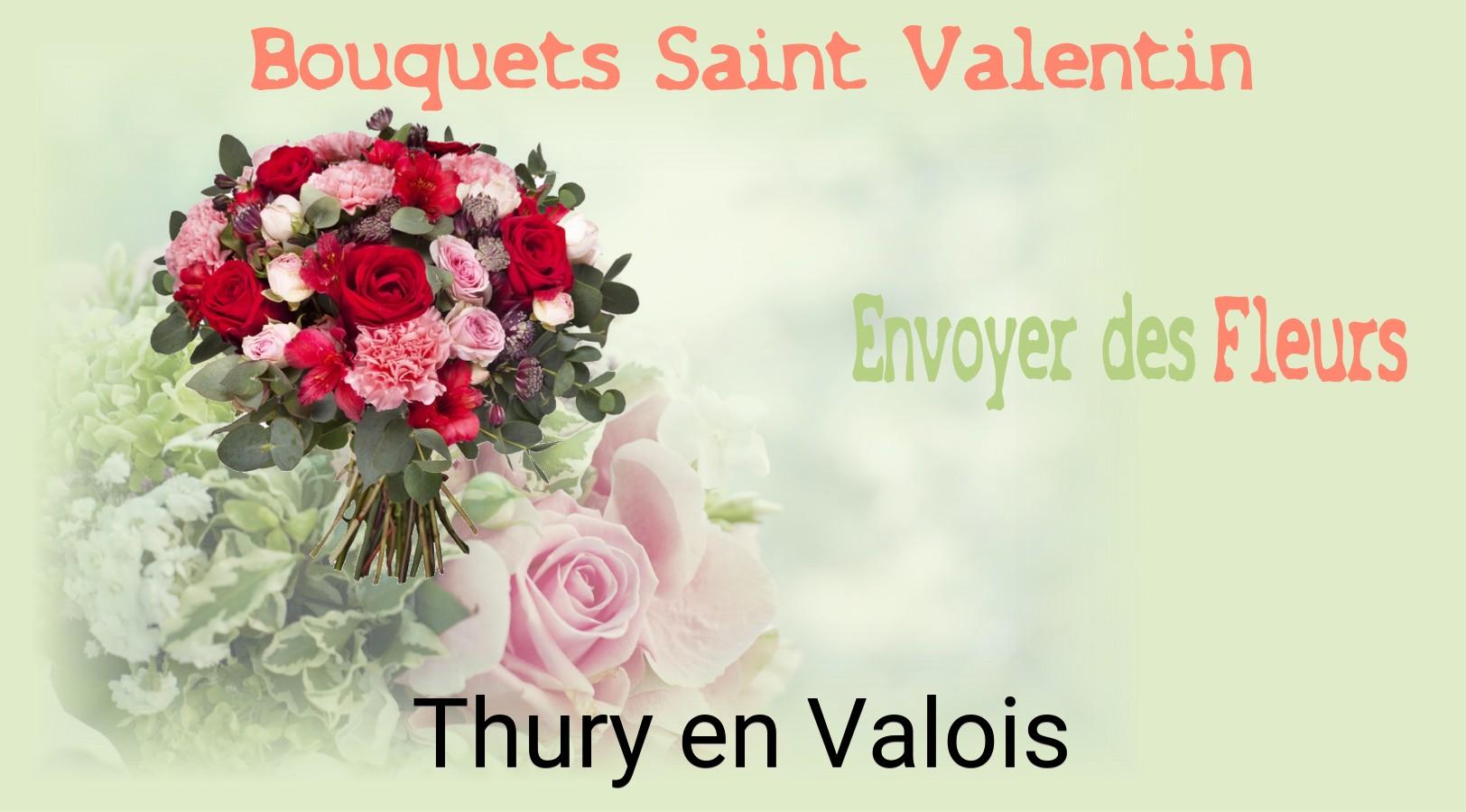 Roses de Saint-Valentin livrées à Thury-en-Valois